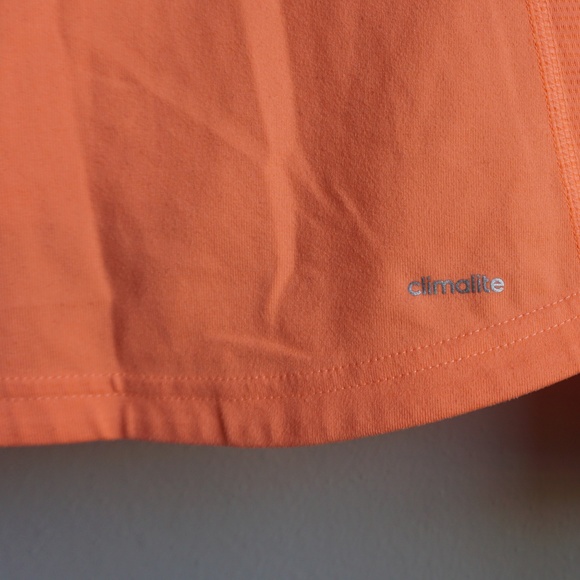 Adidas Women's Small Climalite Peach Run 1/4 Zip - Picture 4 of 8